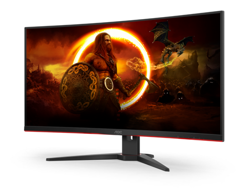 MONITOR AOC CQ32G2SE/BK 31.5"/VA,ZAKRIVLJEN/2560X1440/165HZ/1MS MPRT/HDMIX2,DP/FREESYNC/ZVUČNICI